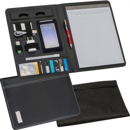 Folder A4 z notatnikiem w linie GABRIELE