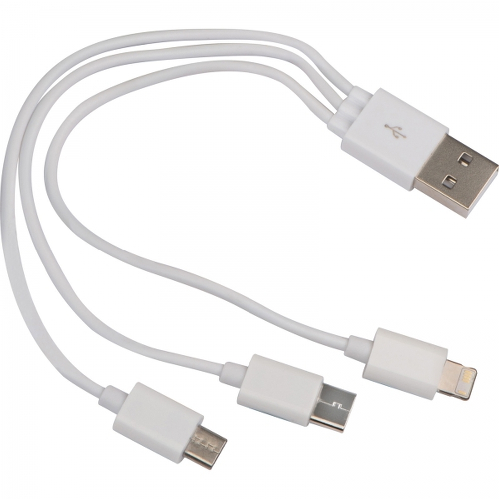 Kabel do ładowania 3w1 BRITTANY - obrazek 2