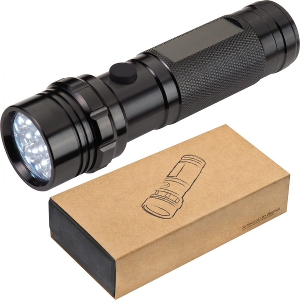 Latarka metalowa 14 LED ERASMO - obrazek 2