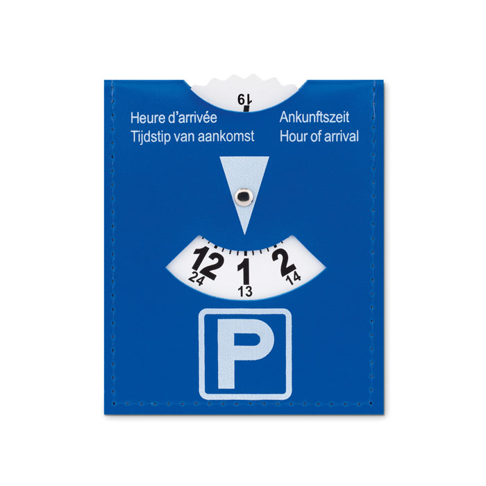 Karta parkingowa z PVC — Niebieski