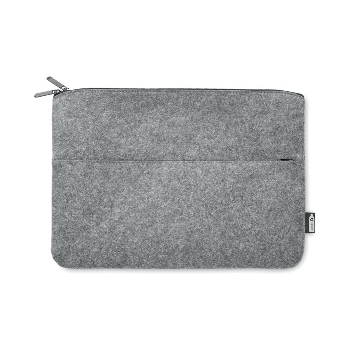 Torba z filcu RPET na laptopa 14″ — Szary