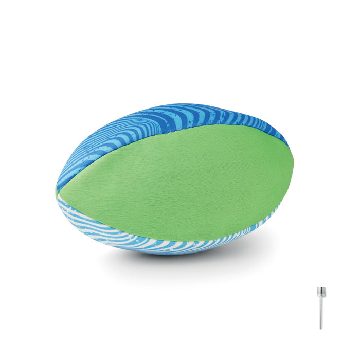 Neoprenowa piłka do rugby wodnego — Wielokolorowy