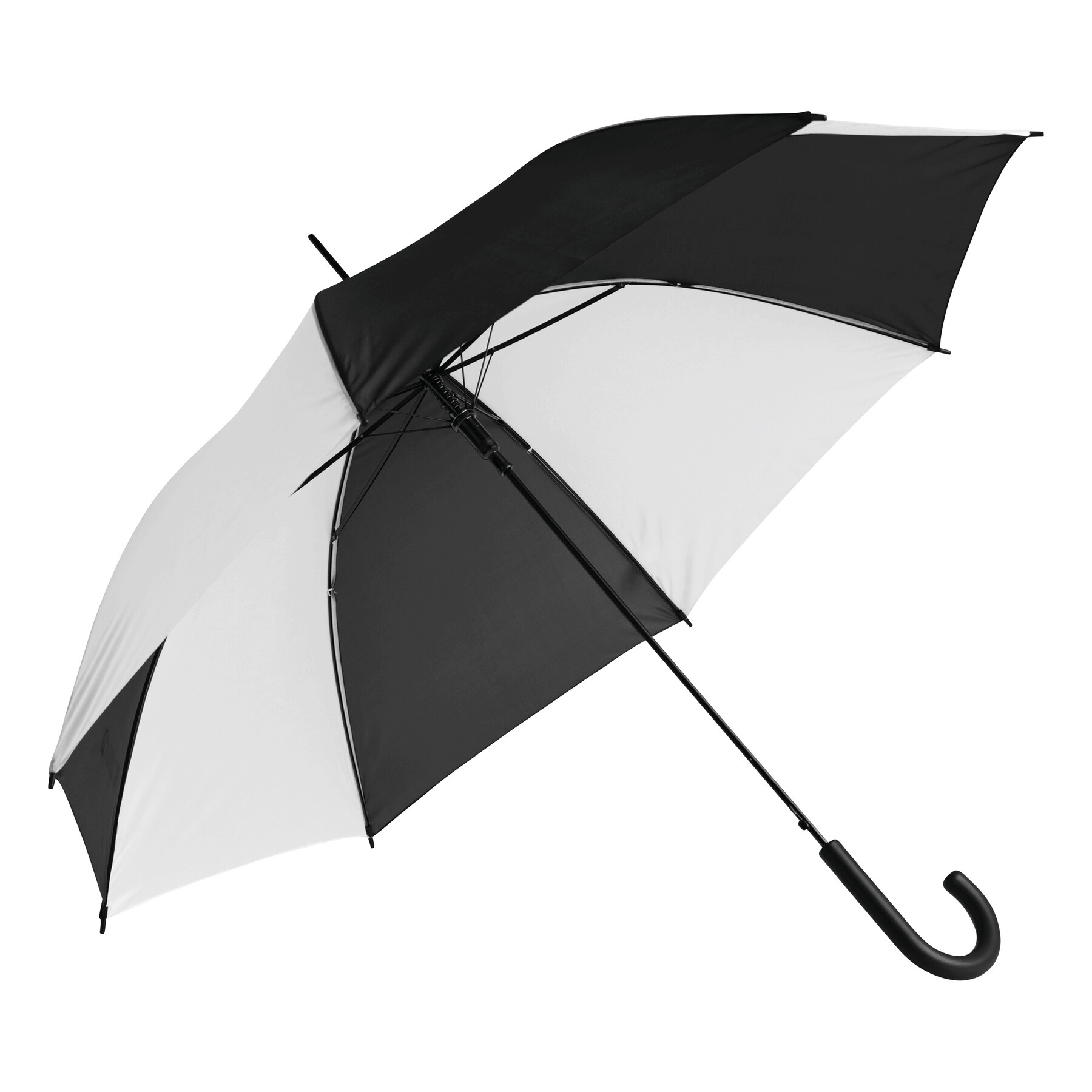 Automatyczny parasol — Biały / czarny