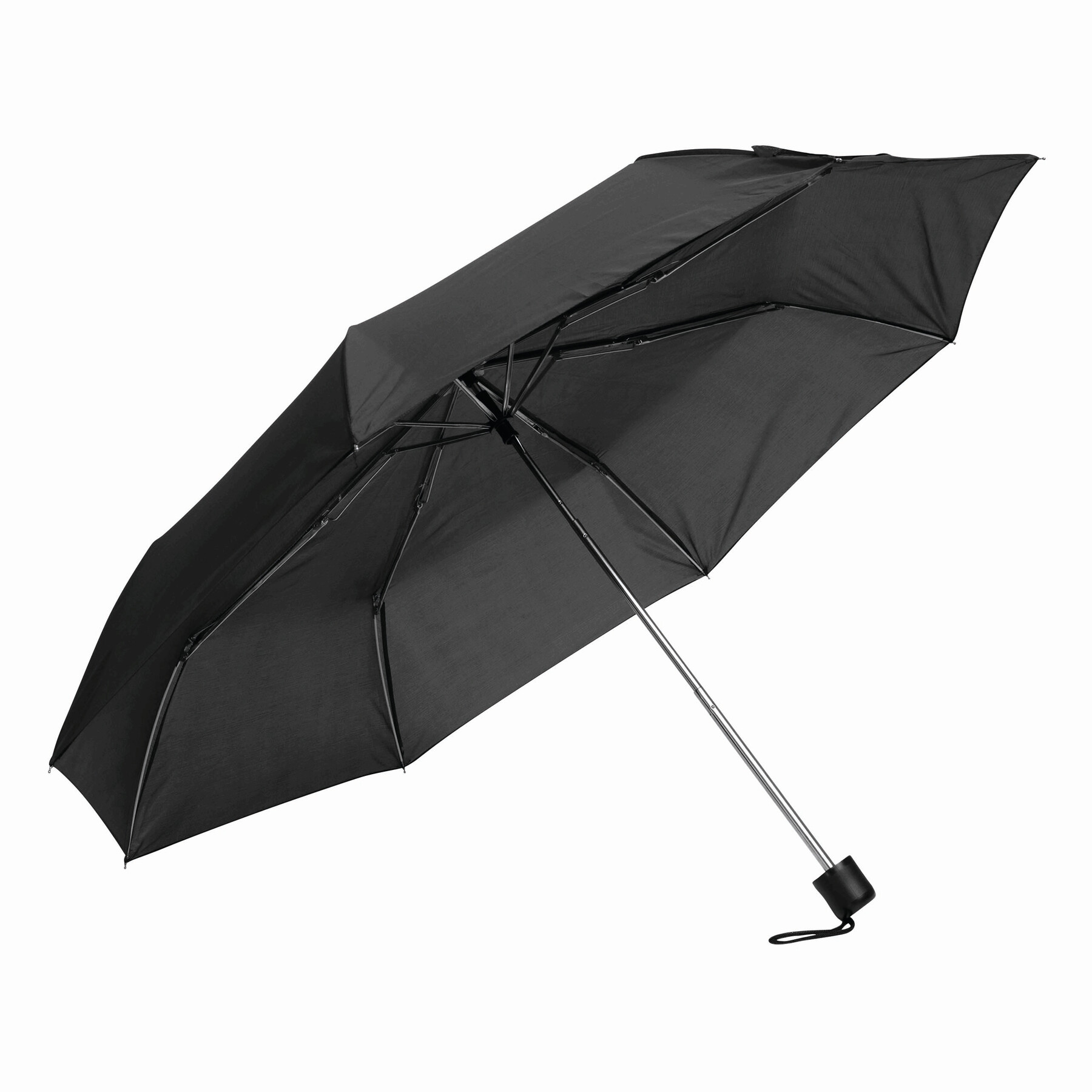 Składany parasol — Czarny