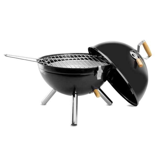 Metalowy grill do samodzielnego montażu — Czarny