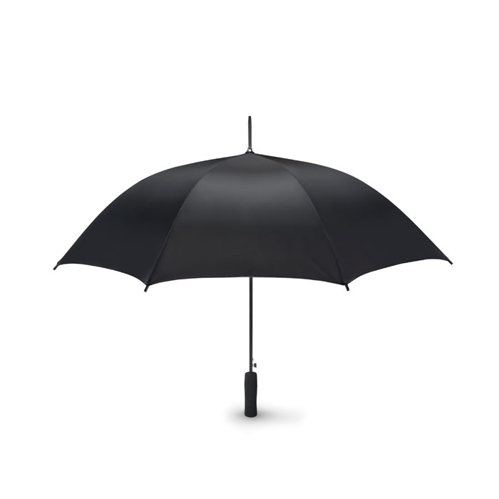 Parasol automatyczny z rączką EVA — 23″ — Czarny