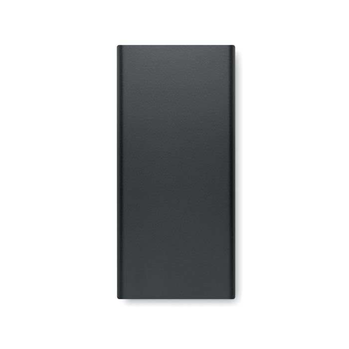 Powerbank aluminiowy 10 000 mAh z PD 18 W — Czarny