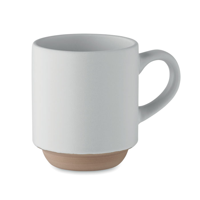 Kubek ceramiczny do sztaplowania — 170 ml — Biały
