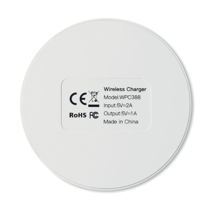 Mini ładowarka bezprzewodowa 5 W — Biały