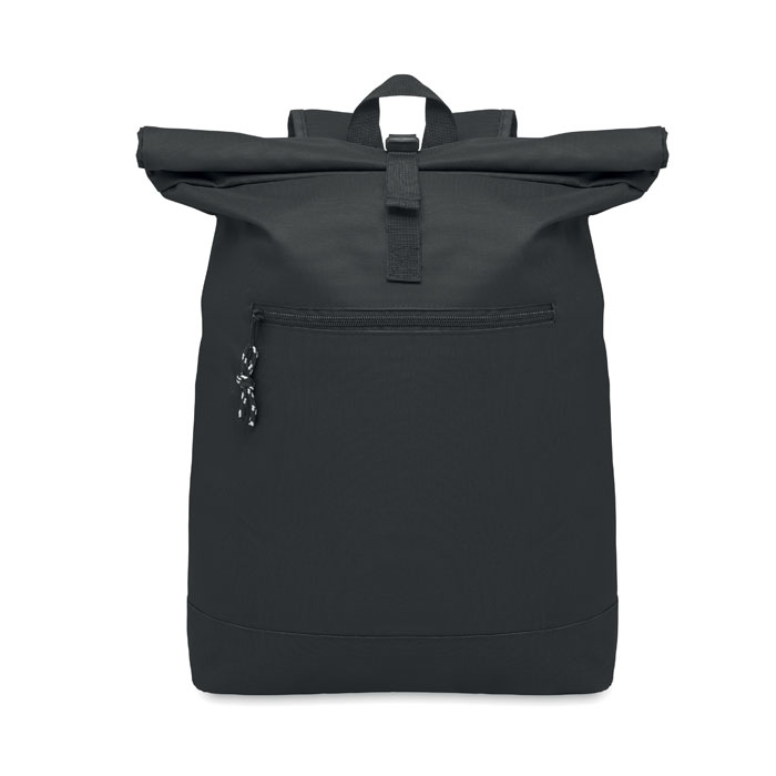 Plecak Roll Top na laptopa 15″ — Czarny