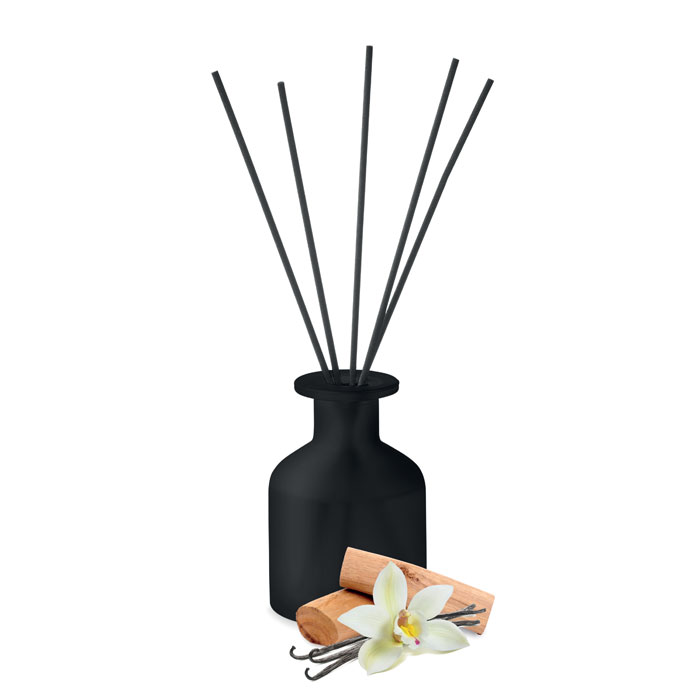Dyfuzor zapachowy w matowej butelce — 100 ml — Czarny