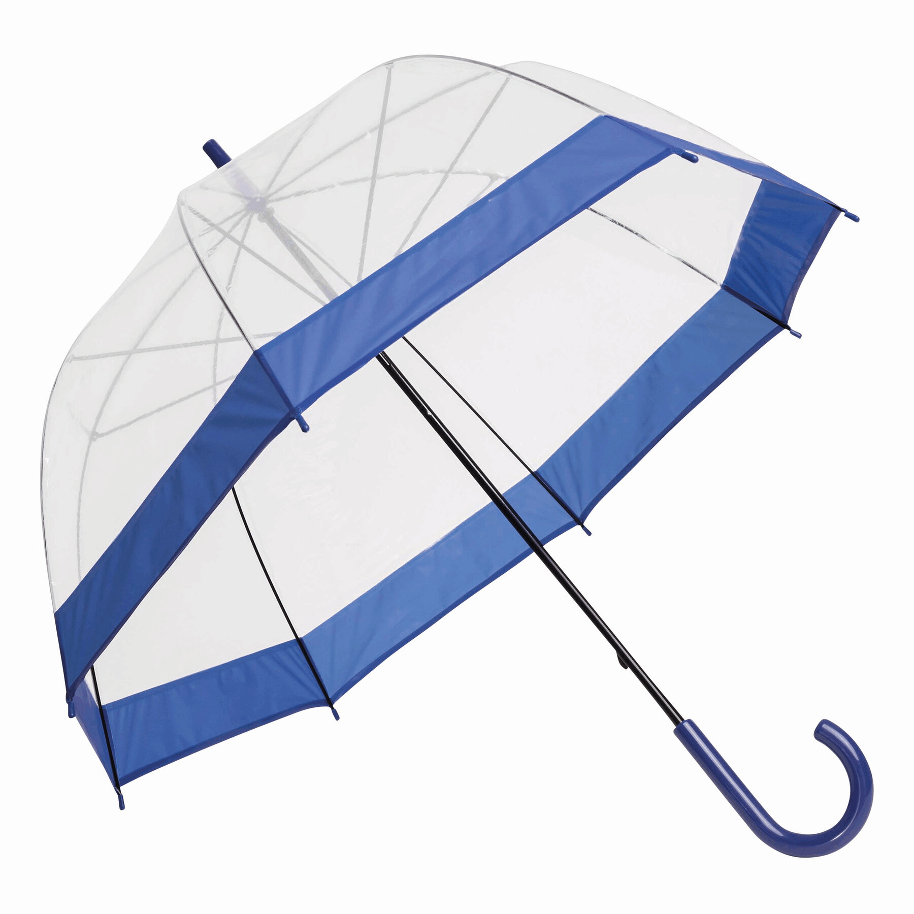 Parasol — Niebieski / transparentny