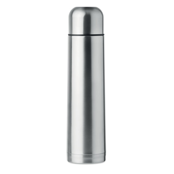 Duży termos stalowy — 900 ml — Srebrny matowy