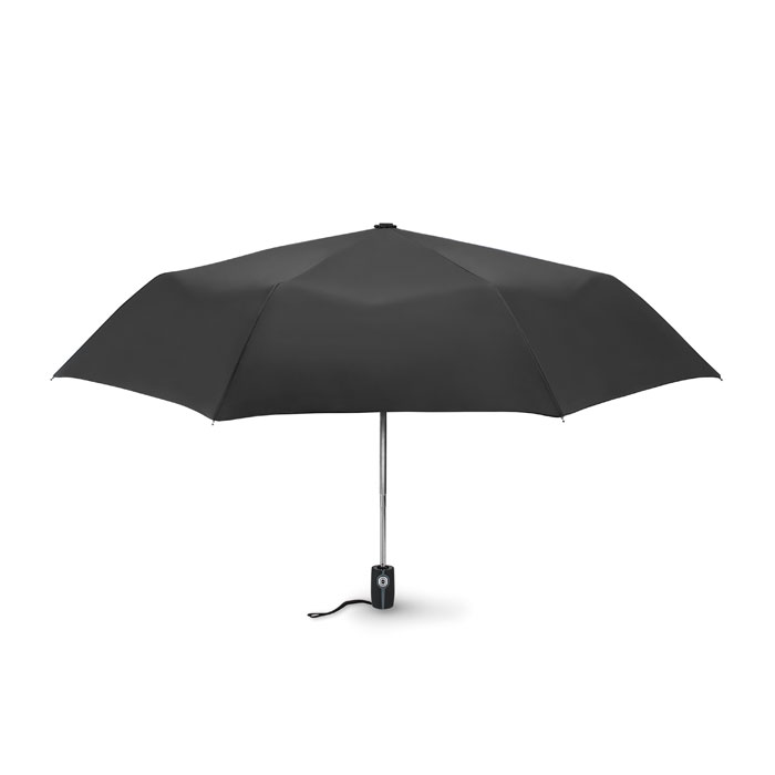 Automatyczny parasol składany — 21″ — Czarny