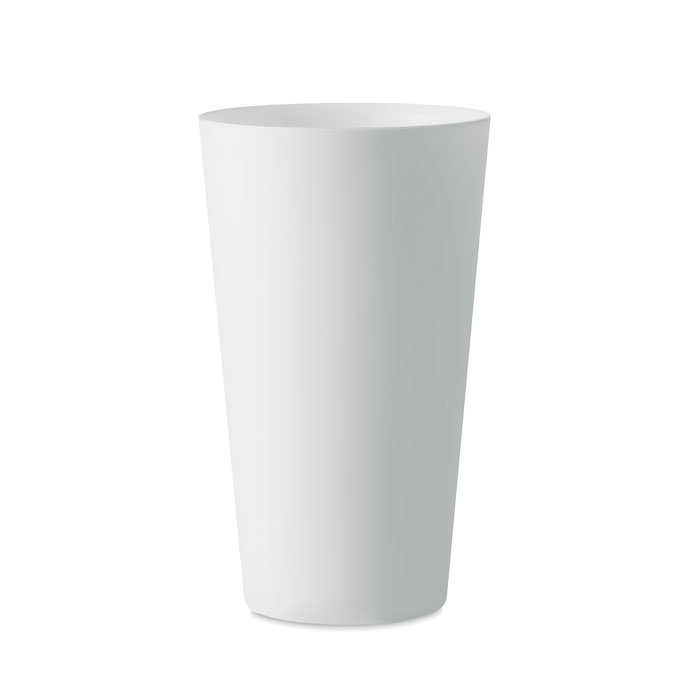 Kubek festiwalowy z PP — 500 ml — Biały
