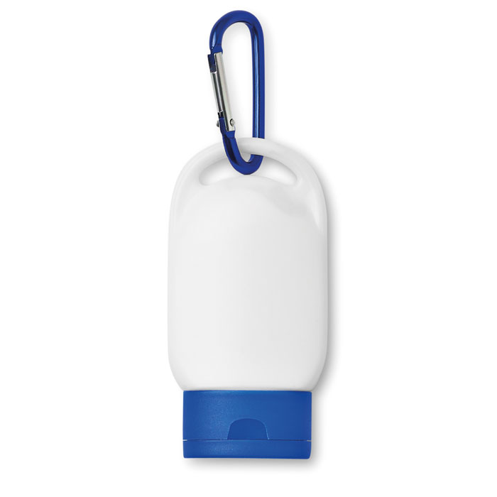 Krem przeciwsłoneczny SPF25 z karabińczykiem — 30 ml — Niebieski